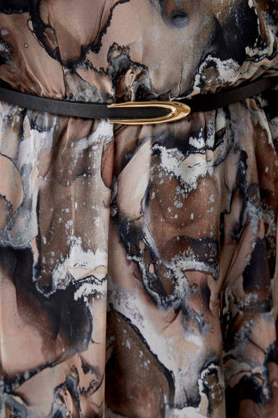 Платье Swallow 600 кофейный_мрамор - фото 6