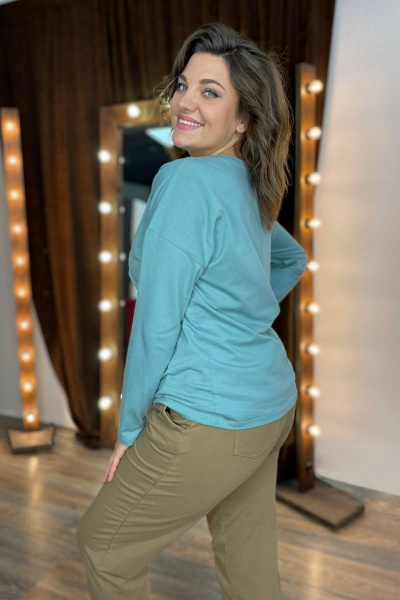 Джемпер Rumoda 2098 мята - фото 5