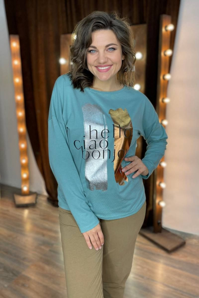 Джемпер Rumoda 2098 мята - фото 3