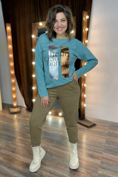 Джемпер Rumoda 2098 мята - фото 1