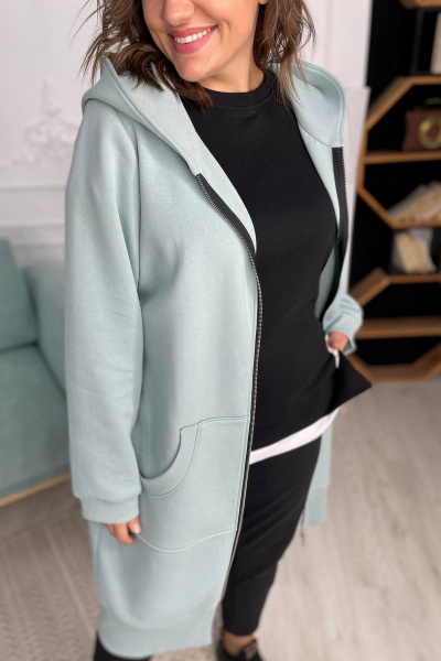 Кардиган Rumoda 2099 мята - фото 12