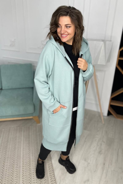 Кардиган Rumoda 2099 мята - фото 9