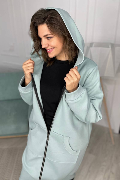 Кардиган Rumoda 2099 мята - фото 4