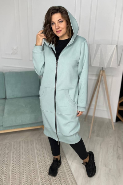 Кардиган Rumoda 2099 мята - фото 3
