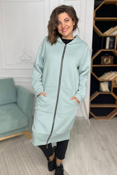 Кардиган Rumoda 2099 мята - фото 2