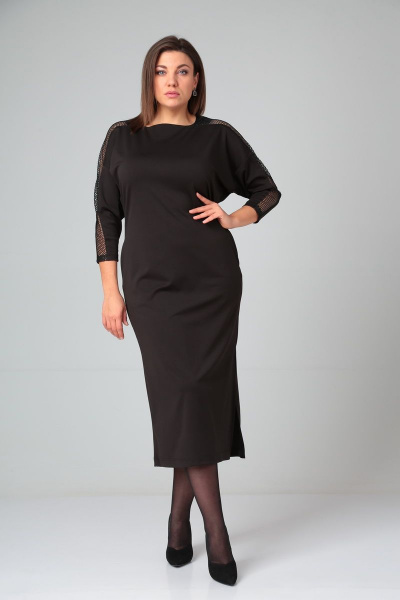 Платье Michel chic 2110 черный - фото 4