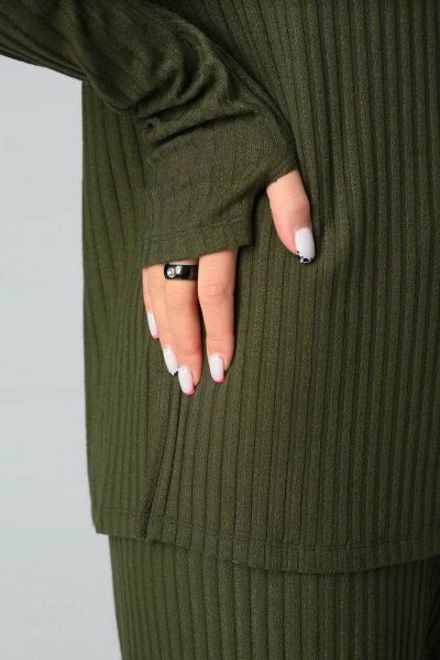 Брюки, джемпер Takka Plus 22-152/2 хаки - фото 3