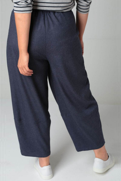 Брюки GRATTO 3231 синий - фото 5