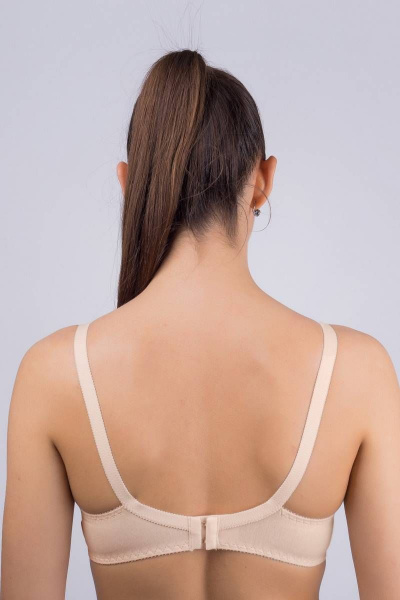 Бюстгальтер бескаркасный хлопковый для кормления Verally 273-3 жасмин - фото 2