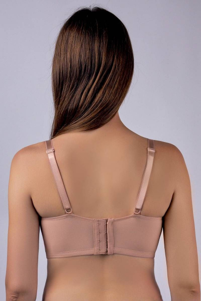 Бюстгальтер без каркасов из эластичной сетки Verally 2092-1 античная роза - фото 2