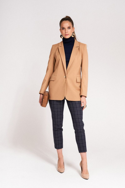 Жакет KaVaRi 6001 camel - фото 1