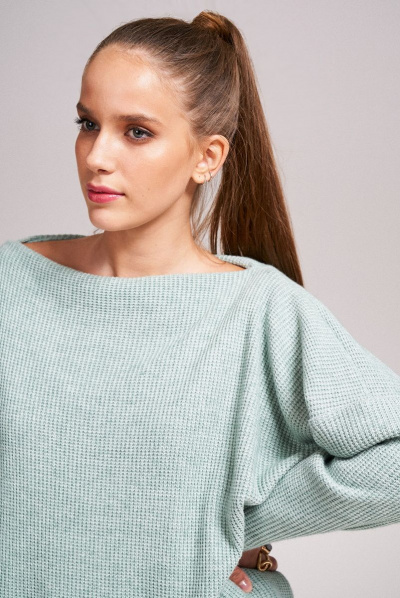 Джемпер KaVaRi 7002 мята - фото 4
