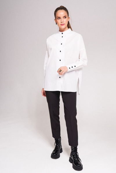 Рубашка KaVaRi 4002 белый - фото 4