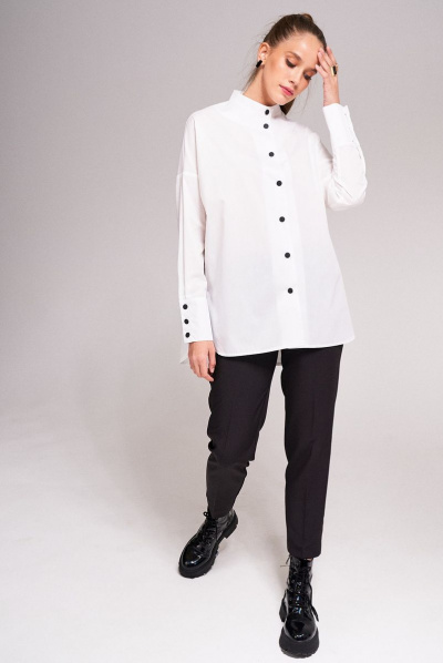 Рубашка KaVaRi 4002 белый - фото 1