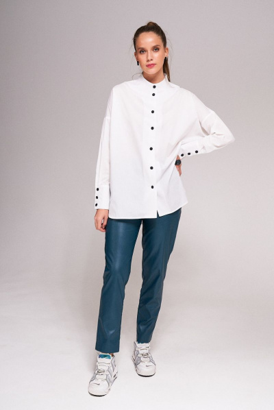 Рубашка KaVaRi 4002 белый - фото 2