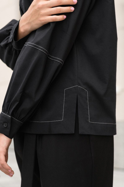 Рубашка LAVA 2029 черный - фото 5