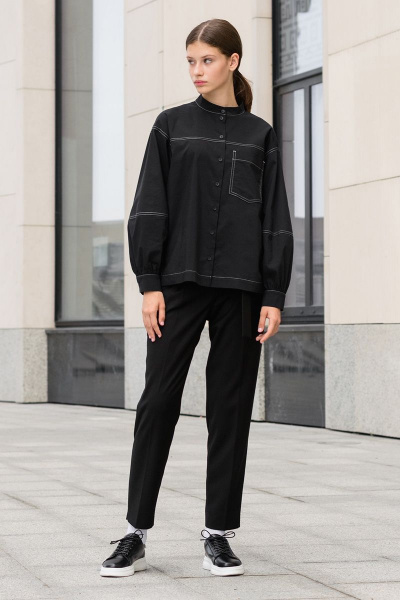 Рубашка LAVA 2029 черный - фото 3