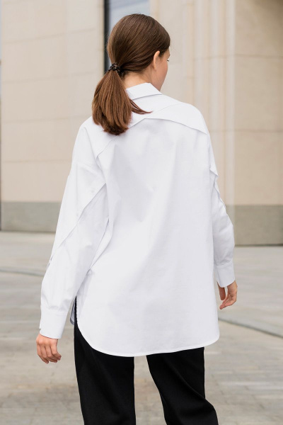 Рубашка LAVA 2035 белый - фото 5