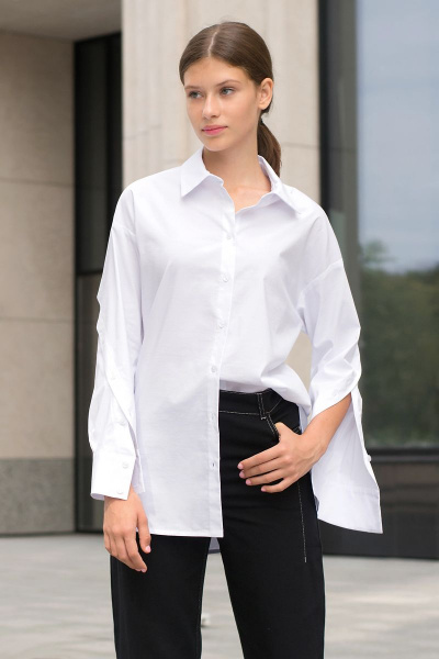Рубашка LAVA 2035 белый - фото 2