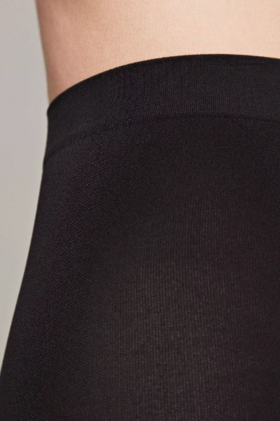 Зимние Velour матовые колготки из микрофибры с LYCRA CONTE Velour_100_Nero - фото 3