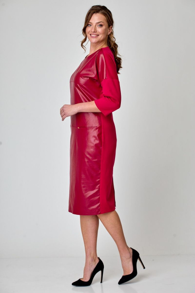Платье Michel chic 2068 красный - фото 6