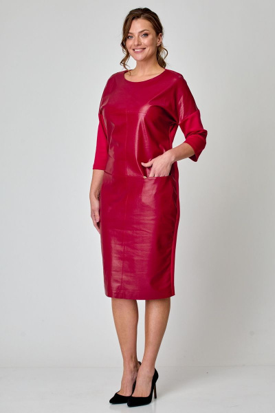 Платье Michel chic 2068 красный - фото 4