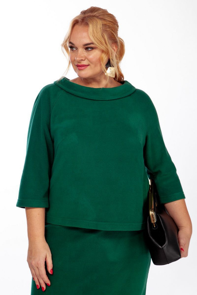 Жакет, юбка Anastasia 943 бутылка - фото 3