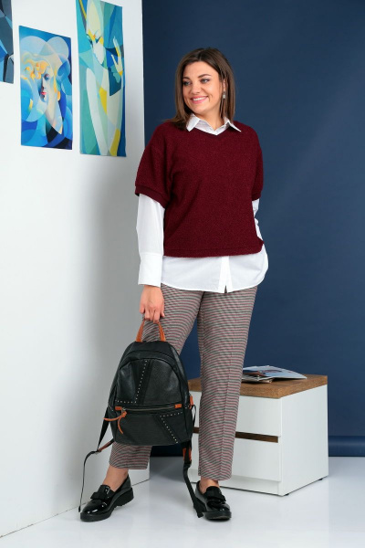 Брюки, жилет, рубашка Ивелта плюс 3638 - фото 2