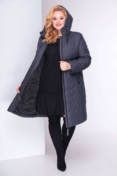 Пальто Shetti 2027/1 графитовый - фото 2