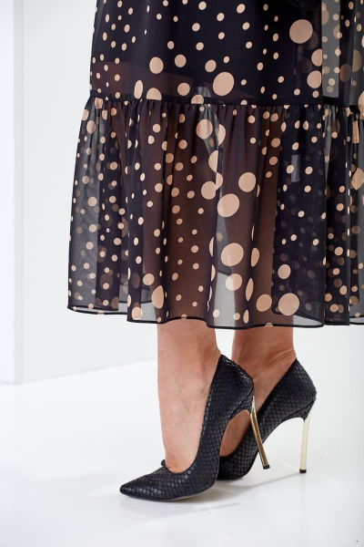 Платье Romanovich Style 3-2445 черный - фото 11