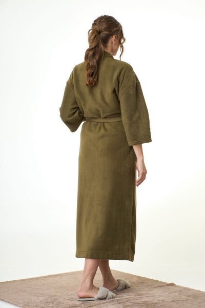 Халат Michel chic 109 хаки - фото 4