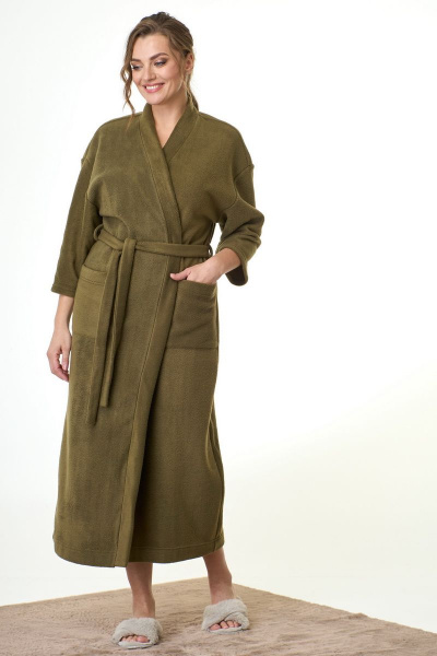 Халат Michel chic 109 хаки - фото 1