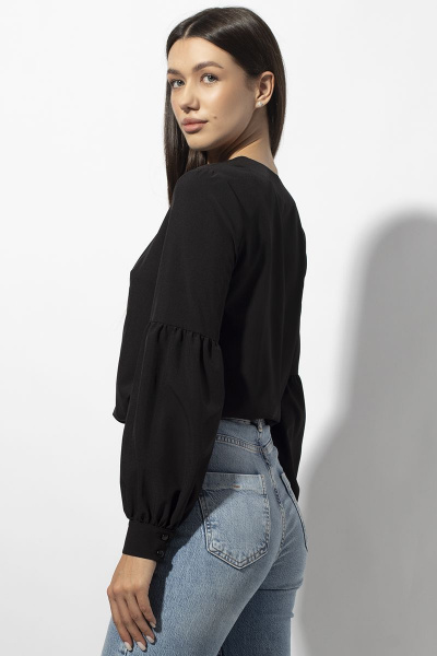 Блуза VIZAVI 659 черный2 - фото 4