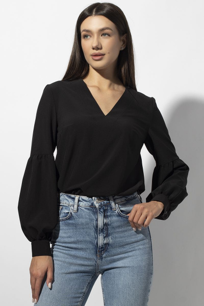 Блуза VIZAVI 659 черный2 - фото 1