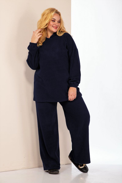 Брюки, джемпер Anastasia 935 синий - фото 2