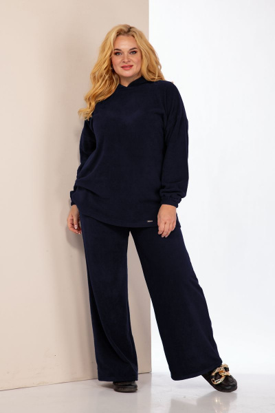 Брюки, джемпер Anastasia 935 синий - фото 1