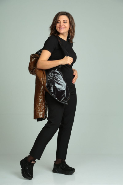 Куртка Диомант 1815 коричневый - фото 8