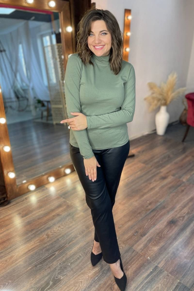 Водолазка Rumoda 2050 оливка - фото 1