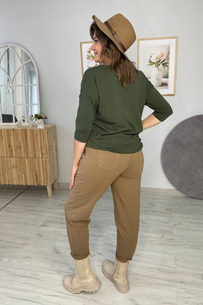 Футболка Rumoda 2107 зеленый - фото 9