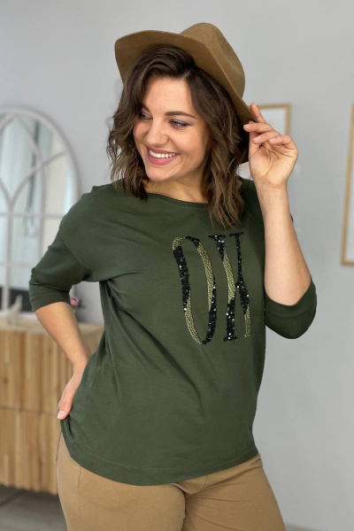 Футболка Rumoda 2107 зеленый - фото 6