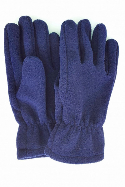 Перчатки флисовые синие на демисезон ACCENT 1741 синий - фото 1