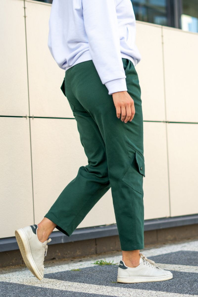 Брюки Andina 219 изумруд - фото 7