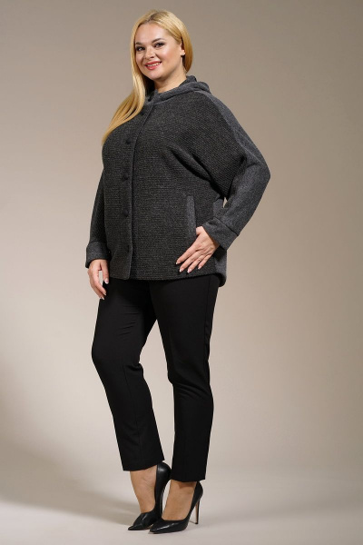 Жакет из трикотажа с цельновыкроенным рукавом для повседневных образов Медея и К 2174 - фото 8