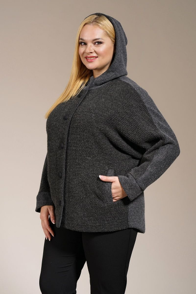 Жакет из трикотажа с цельновыкроенным рукавом для повседневных образов Медея и К 2174 - фото 6
