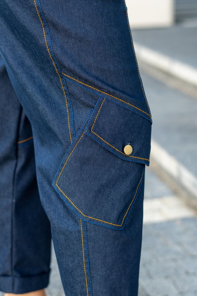 Брюки Andina 216 джинс_деним - фото 9