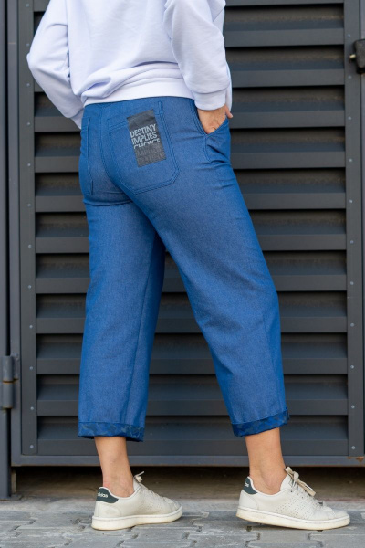 Брюки Andina 221 джинс_индиго - фото 7