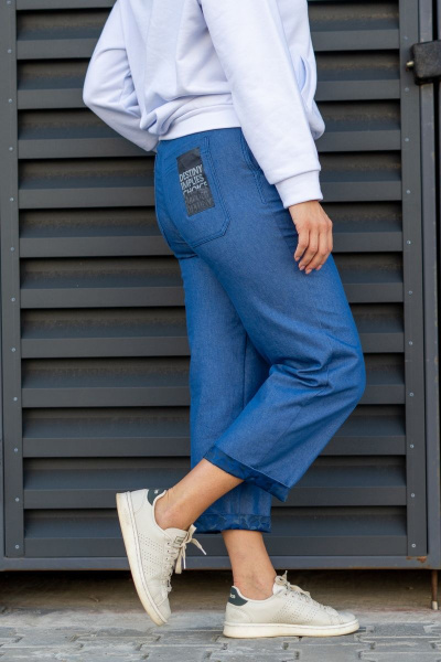 Брюки Andina 221 джинс_индиго - фото 6