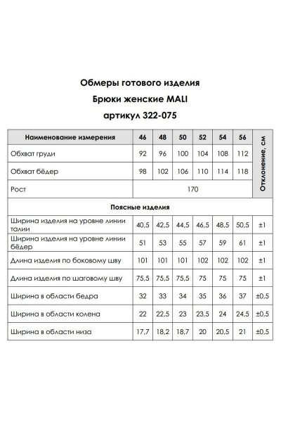 Брюки демисезонные зауженные с настрочными карманами MALI 322-075 синий - фото 3