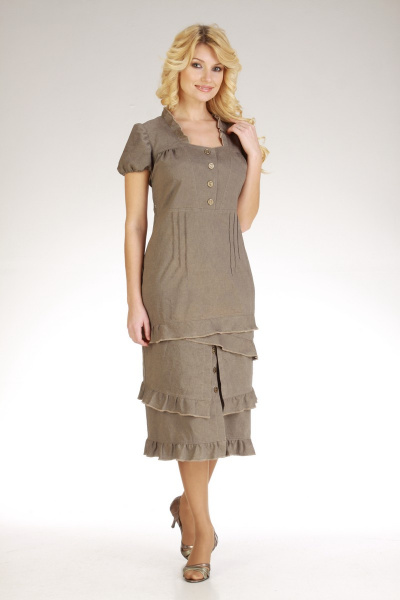 Платье круглогодичное прямой крой Eva Lux 1432 - фото 1