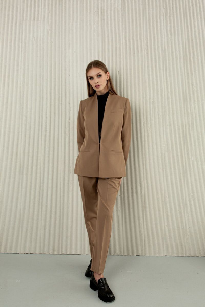 Брюки AURA otd 4062 бежевый - фото 1